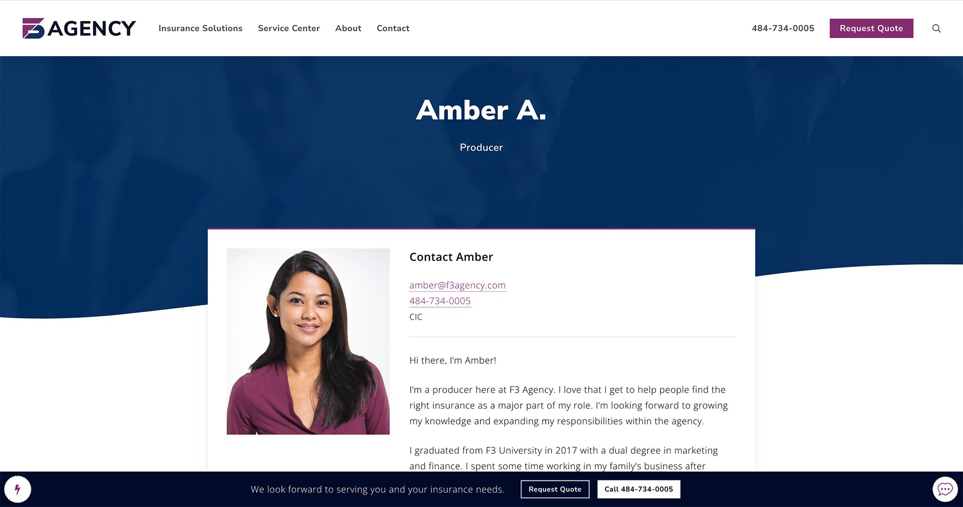 Resource - How to Write a Team Member Bio for Insurance Agency Websites - Team Members